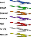smear automotive graphics available 7 colors